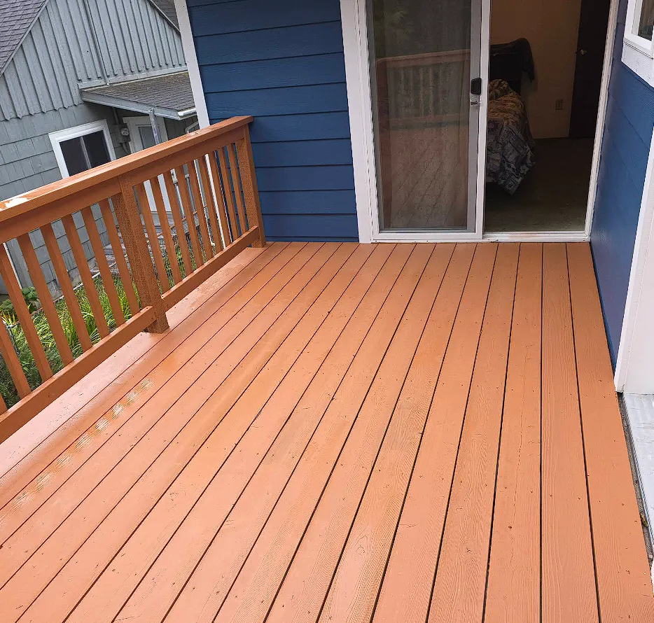 Two-Story Exterior Repaint — West Eugene — Randall J Banks Construction